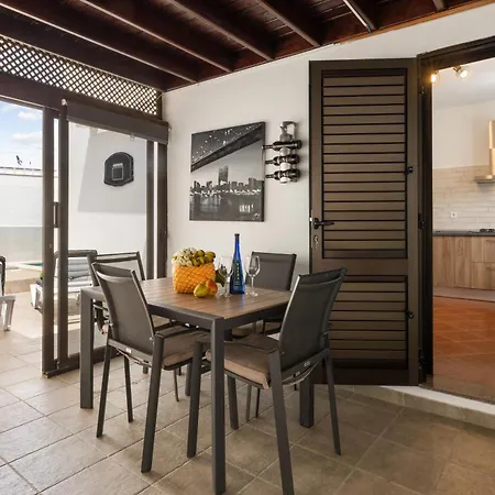 Montana Con Piscina Privada Y Bbq Apartmán Güime